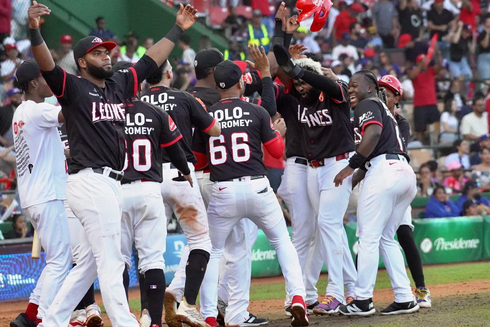 Escogido a la Serie Final tras vencer este sábado al Licey viniendo de atrás