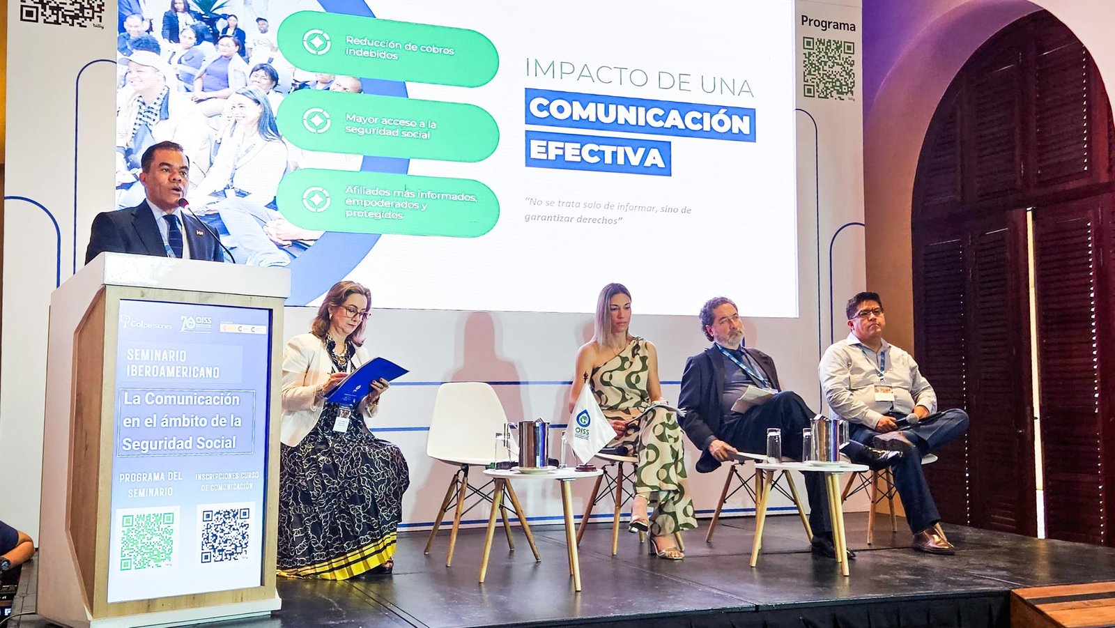 Titular DIDA expone experiencia de comunicación estratégica sobre derechos a la salud, en Colombia