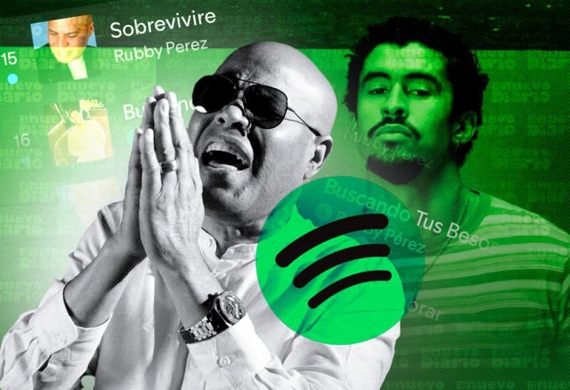 Rubby Pérez supera a Bad Bunny en Spotify tras su fallecimiento