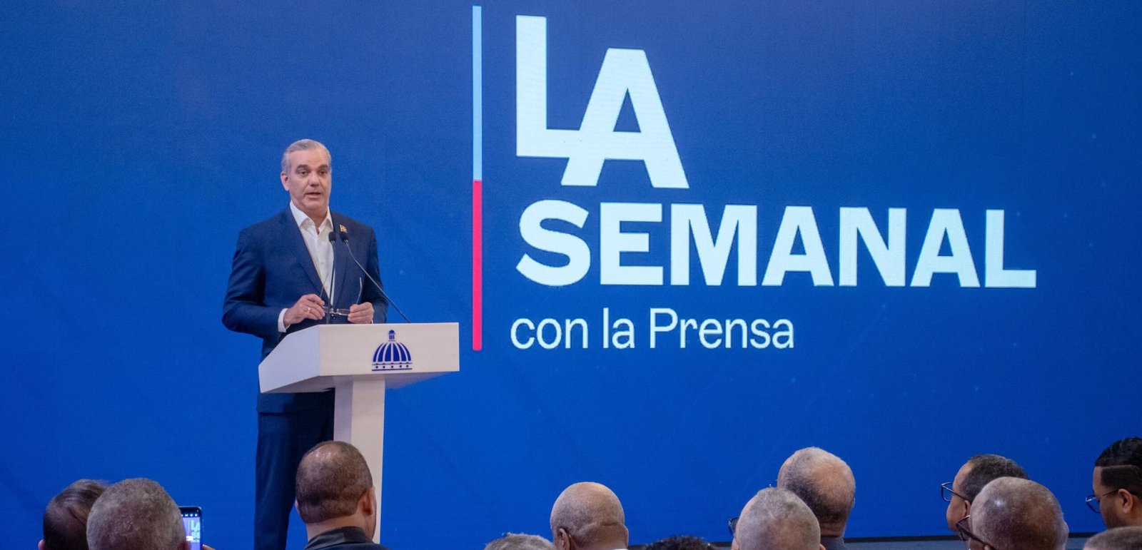 Abinader pide esperar investigación MP en caso SeNaSa; promete desaparecer la impunidad