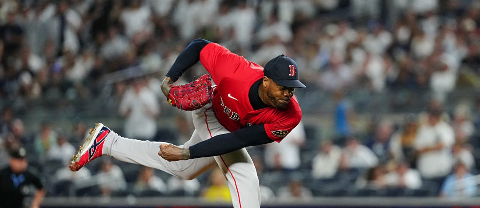 Chapman sobre extensión con Medias Rojas: “Quería quedarme aquí”: