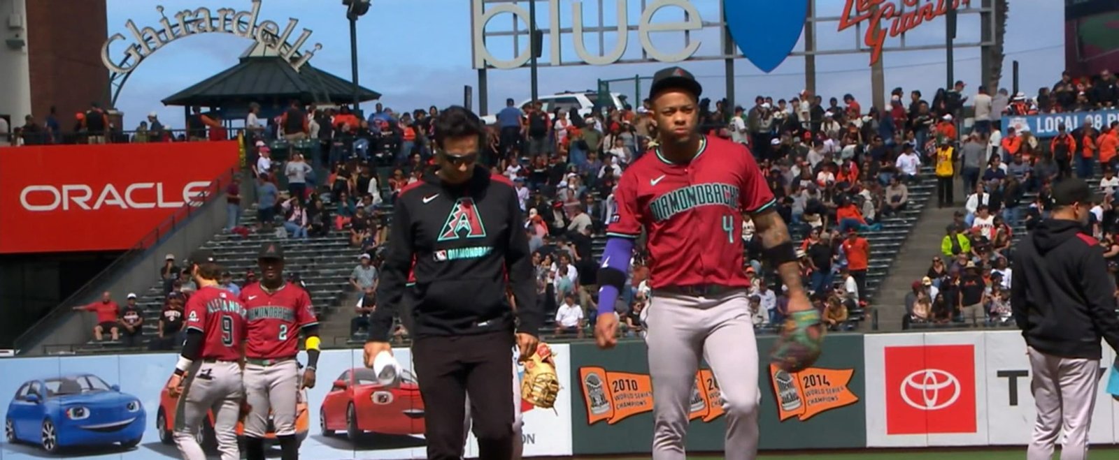 Perdomo pega jonrón y Marte sale lesionado en triunfo de Arizona