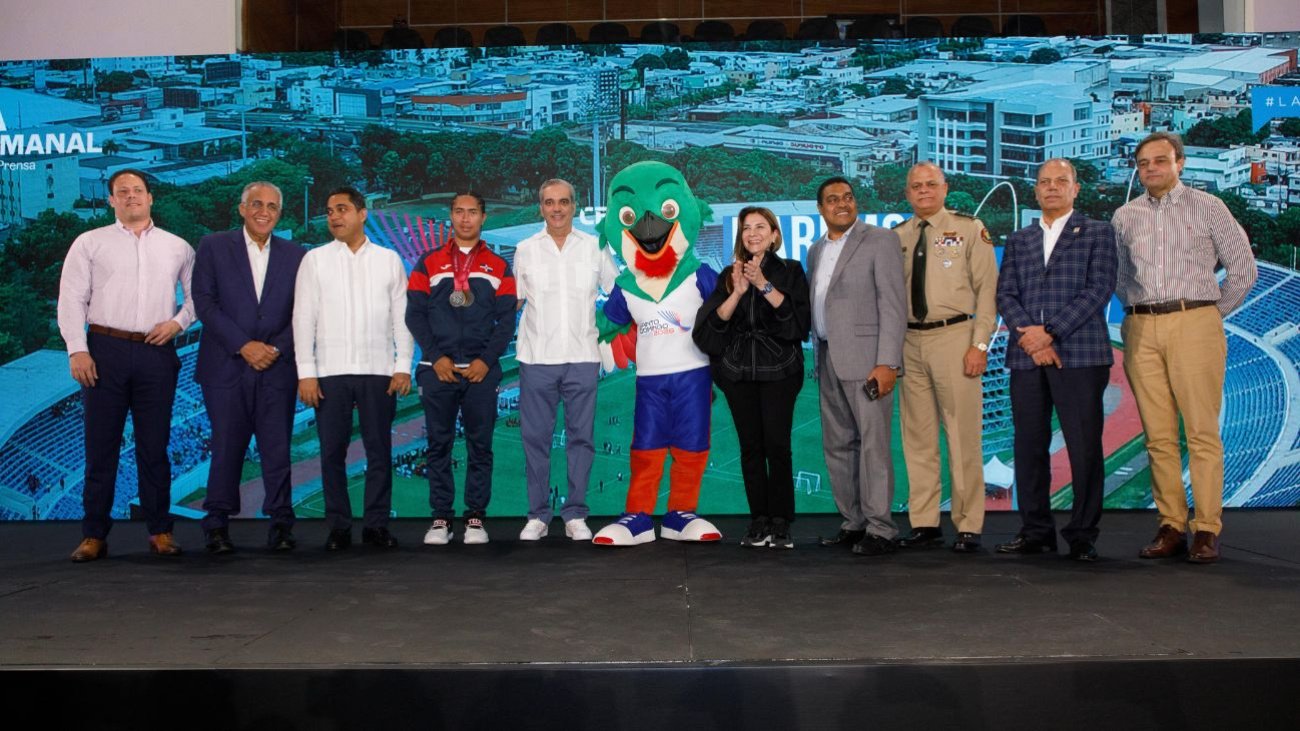 Luis Abinader está satisfecho con avance montaje de los Juegos Centroamericanos y del Caribe