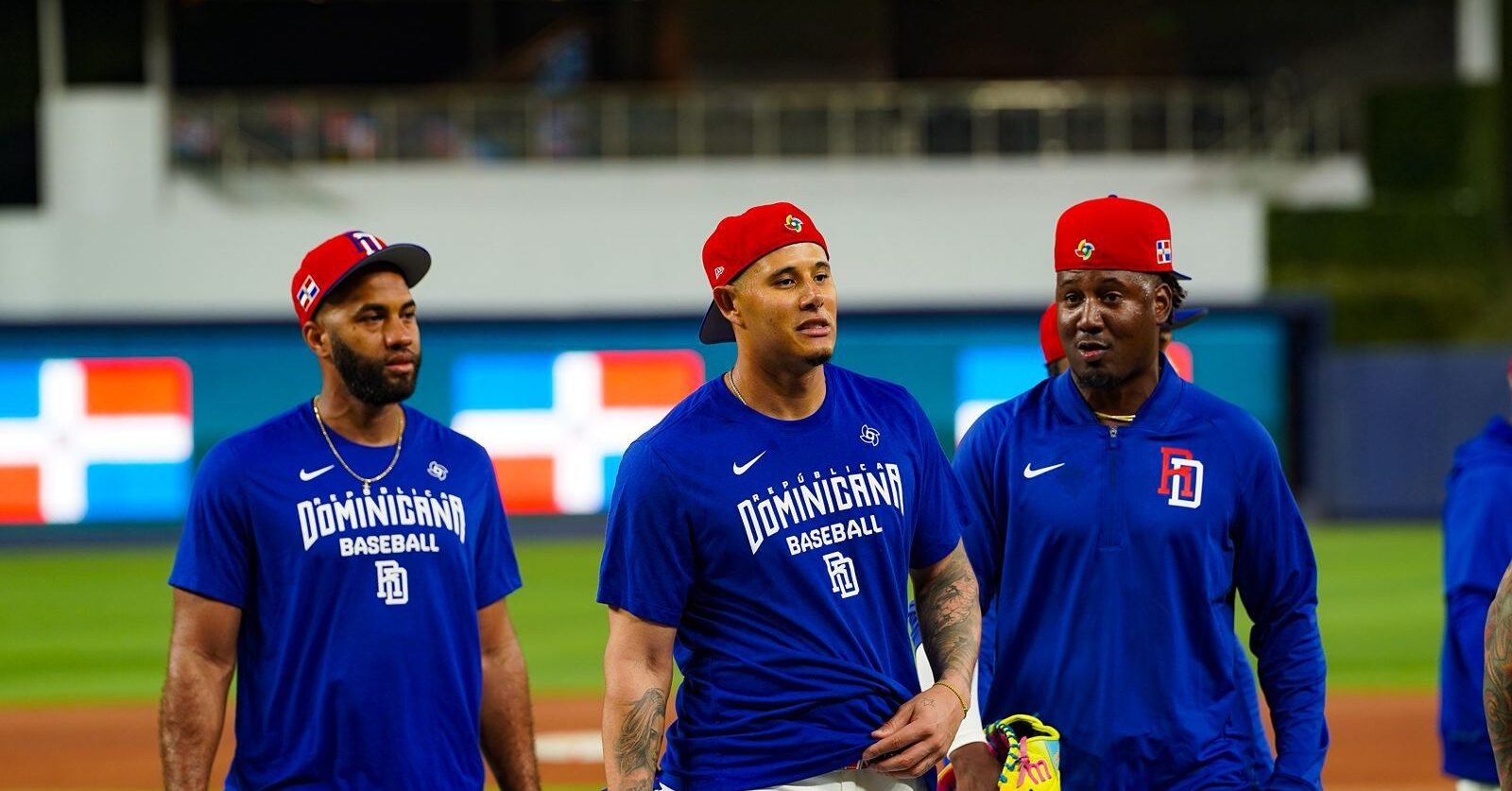 Equipo dominicano que participará en el Clásico Mundial de Béisbol practica en conjunto por primera vez en Miami