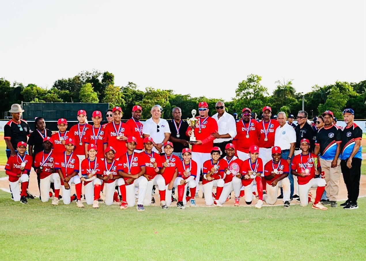 Distrito Nacional se proclama campeón de la Copa Robinson Canó 2026