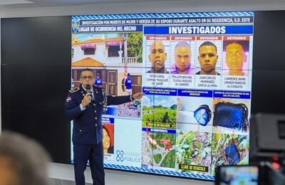 Policía presenta evidencias y revela punto donde cuatro implicados en muerte esposa Julián Oro Duro se reunieron