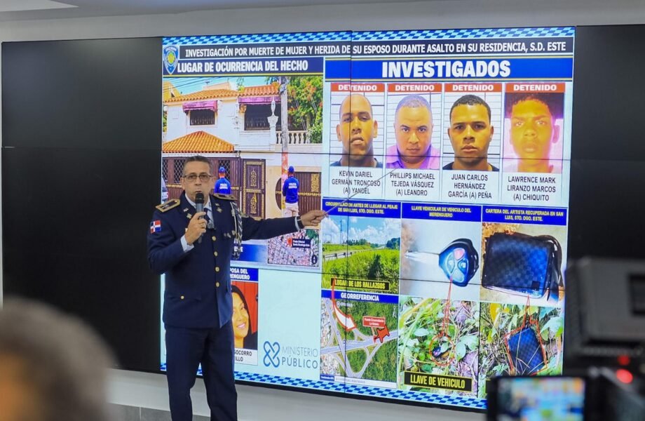 Policía presenta evidencias y revela punto donde cuatro implicados en muerte esposa Julián Oro Duro se reunieron