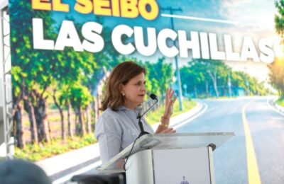 Raquel Peña inaugura carretera El Seibo-Las Cuchillas de 15.5 kilómetros