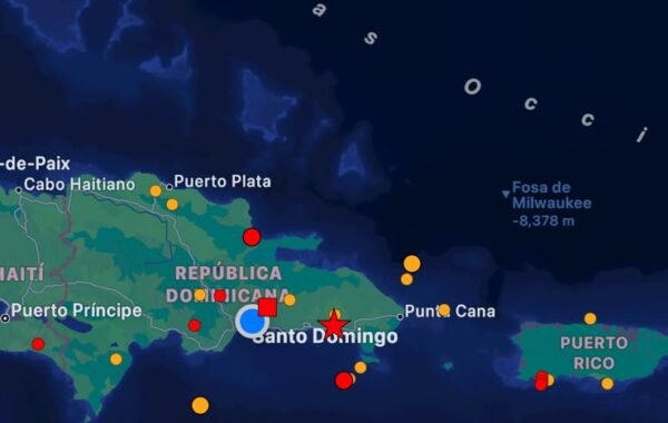 Se registra fuerte temblor de 5.5; es el segundo del día en RD