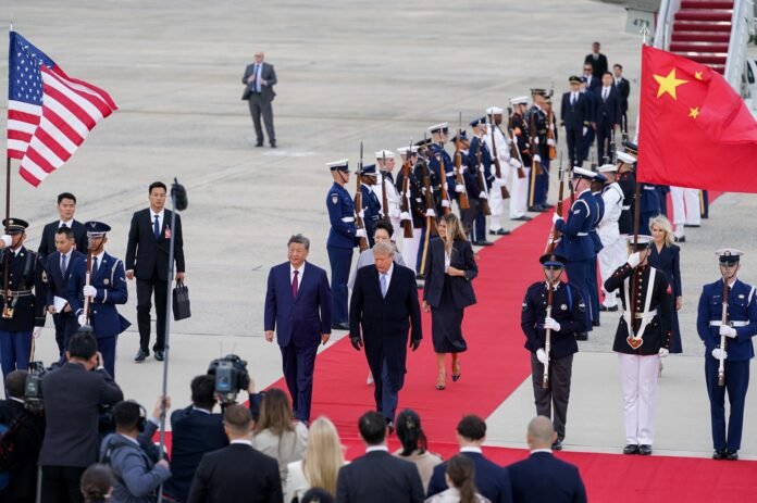 Trump despliega la alfombra roja para Xi Jinping en una inusual bienvenida a Washington