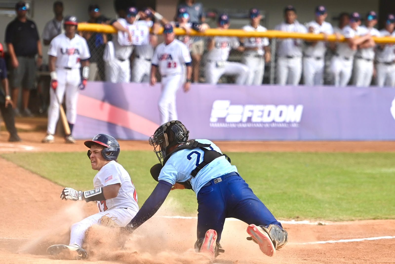RD cae ante USA y avanza segundo en su grupo a la súper ronda del Premundial U18
