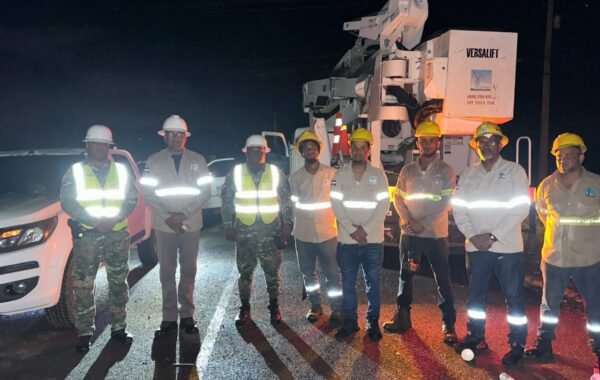 ETED refuerza con brigadas especializadas y drones las labores de localización de avería en línea Navarrete–Imbert II