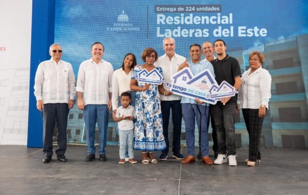 Banreservas financia 197 apartamentos de los 224 entregados por Abinader en Laderas del Este