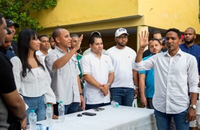 Joaquín Fernández juramenta a Amaury Quezada y suma nuevos dirigentes al proyecto de David Collado