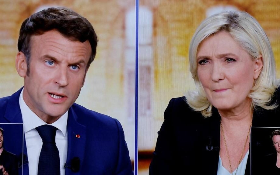 Le Pen y Mélenchon se disputarían la segunda vuelta presidencial francesa, según un sondeo