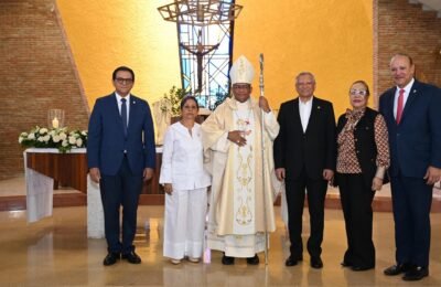 Banreservas celebra en Santiago 85 años de historia con una misa de acción de gracias