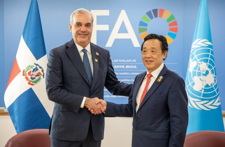 Director de FAO dice Abinader pasará a la historia por seguridad alimentaria y lucha contra el hambre