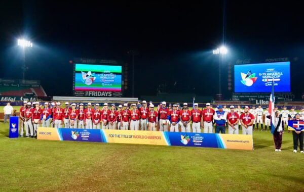 República Dominicana conquista plata histórica en el mundial U15; japón se queda con el bronce y EEUU con el oro