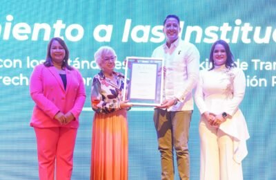 Proindustria recibe por segundo año consecutivo reconocimiento de la DIGEIG por su desempeño en transparencia