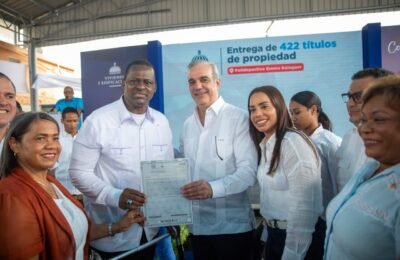 Comunitarios afirman que SDN vive un antes y un después gracias al presidente Abinader: “Los hechos hablan”