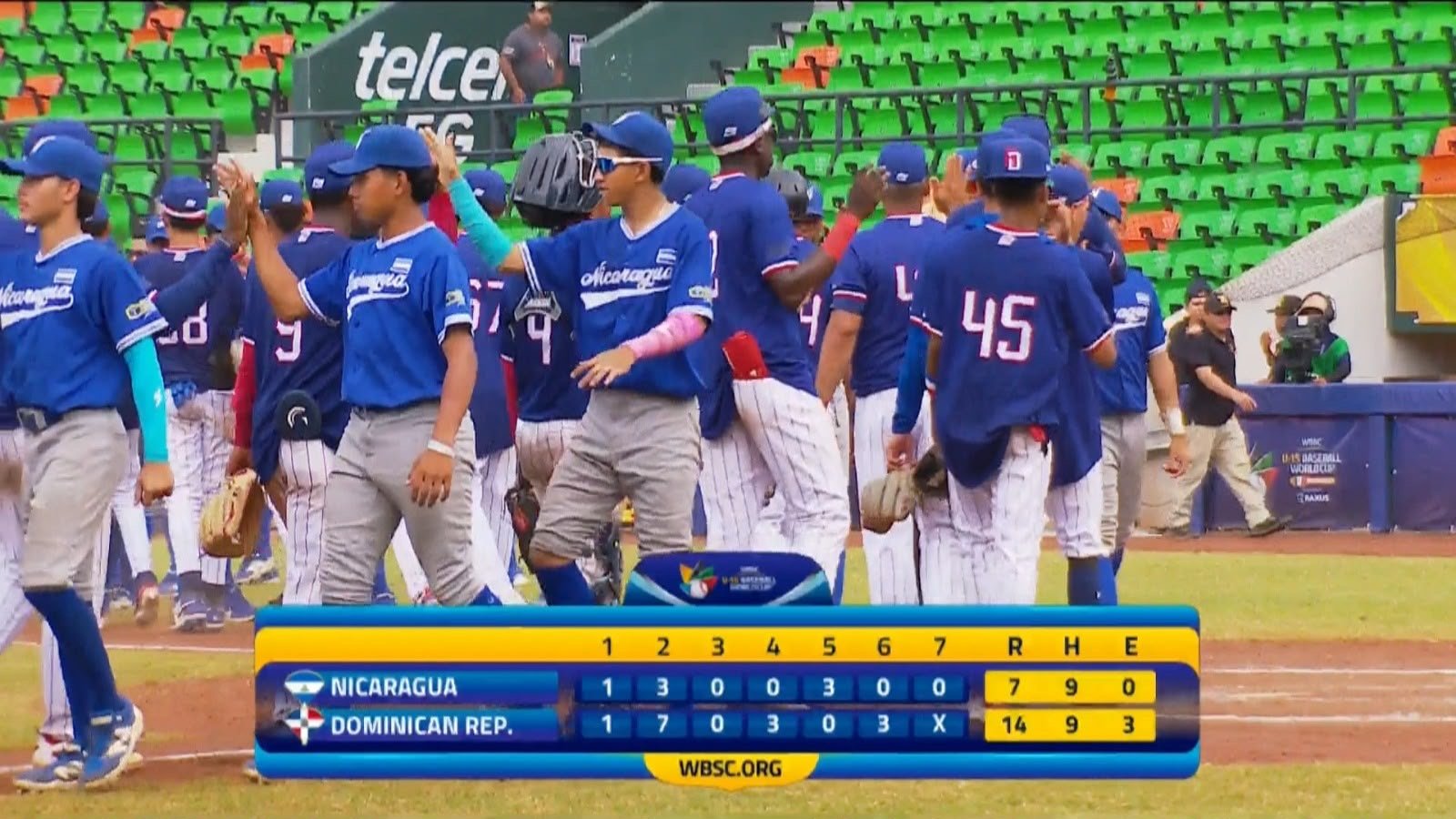 República Dominicana derrota a Nicaragua y tiene 2-2 en la Súper Ronda del Mundial U15